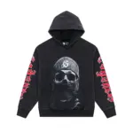 Godspeed Masked Skull Hoodie – Black - Image 2
