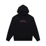 GODSPEED Floral Skull Graphic Hoodie – Black
