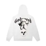 GODSPEED Angel Skull Hoodie – White