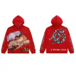GODSPEED “HOLLYWOOD” Graphic Hoodie – Red