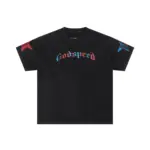 Godspeed Cowboy Skull T-Shirt – Washed Black - Image 2