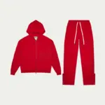 Godspeed Gothic Zip Hoodie & Sweatpants Set – Red