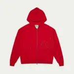 Godspeed Gothic Zip Hoodie & Sweatpants Set – Red - Image 3
