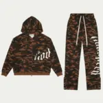 Godspeed Brown Camo Zip Hoodie & Sweatpants Set