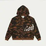 Godspeed Brown Camo Zip Hoodie & Sweatpants Set - Image 3