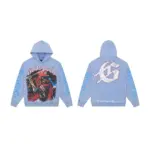 Godspeed Skeleton Batter Hoodie – Blue