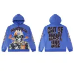 Godspeed Racing Skull Hoodie – Blue
