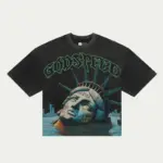 Godspeed Graphic Statue T-Shirt - Image 2