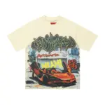 Godspeed Miami Art Basel T-Shirt – Cream - Image 2
