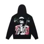 Surf Club Graphic Hoodie – Black - Image 2