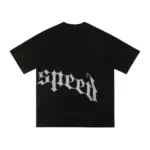 Godspeed Gothic Letter T-Shirt – Black Minimal Streetwear Tee