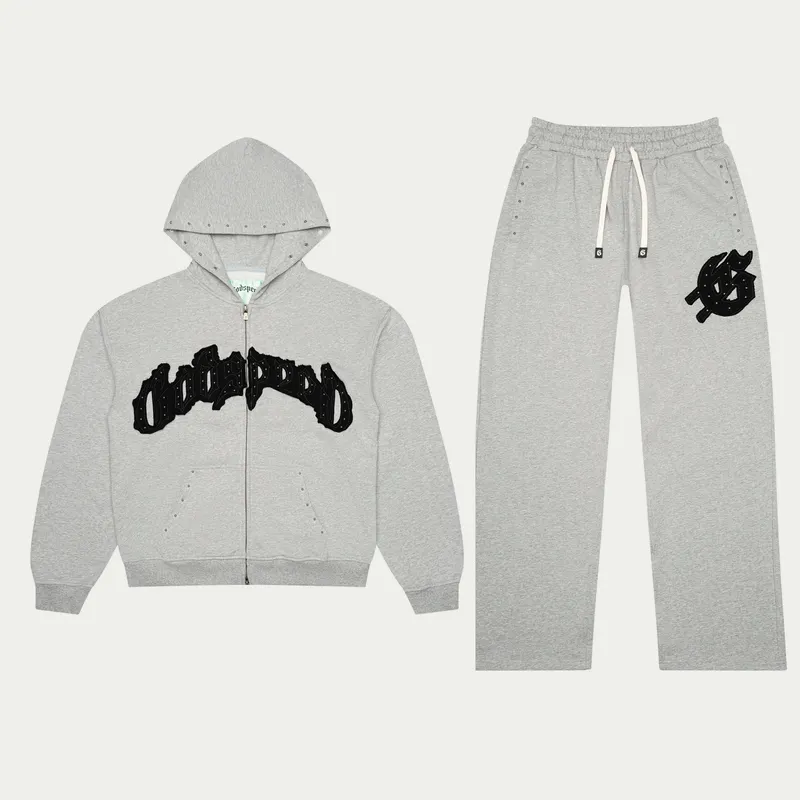 59 Godspeed Zip Hoodie & Sweatpants Set - Image 1