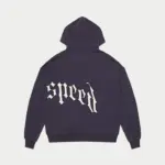 Godspeed Gothic Logo Zip Hoodie & Sweatpants Set – Navy - Image 4